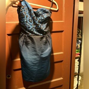 📣✔️Black Friday Sale ✔️📣 SO FUN, leopard print, ombré mini dress! Like new